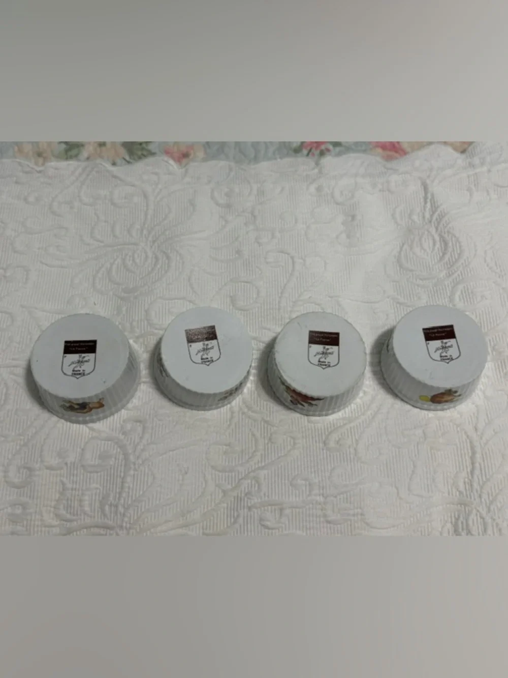 Louis Lourioux  France Set of 4 Ramekins, Vegetables